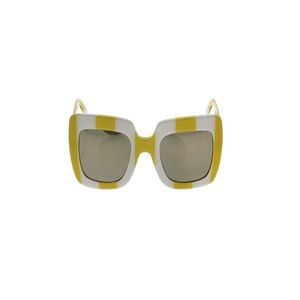 Dolce & Gabbana Yellow Women's Square Sunglasses